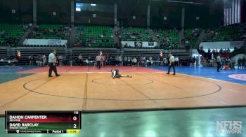 113 lbs Quarterfinal - Damon Carpenter, Decatur vs David Barclay, Shades Valley