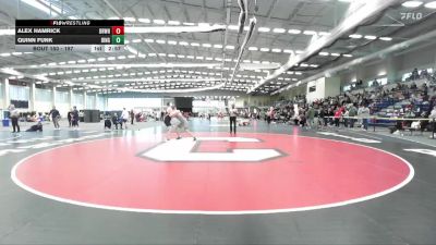 197 lbs Round 3 - Quinn Funk, Binghamton vs Alex Hamrick, Brown