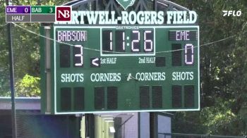 Replay: Emerson vs Babson | Oct 5 @ 2 PM