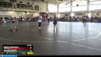 200 lbs Round 2 (4 Team) - Mariyah Brumley, Missouri Blue vs Chloe Hoselton, Hillbilly Hamster Mafia