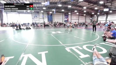 182 lbs Rr Rnd 1 - Caleb Kinzey, Micky's Maniacs Blue vs Gabriel Krieger, Faith & Fellowship Wrestling Club