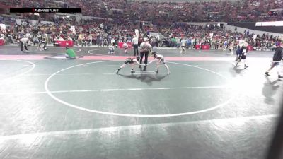 57 lbs Champ. Round 1 - Soren Starks, Stoughton Vikings Wrestling Club vs Roman Drake, Northwestern