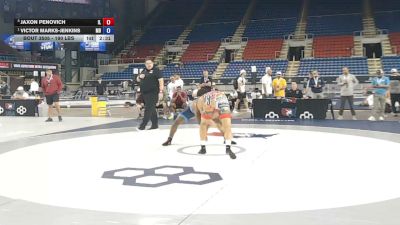 190 lbs Cons. Sub-semis - Jaxon Penovich, Illinois vs Victor Marks-Jenkins, Maryland
