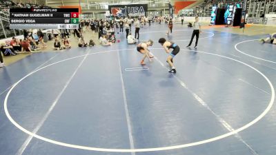 Junior Boys - 150 lbs Champ. Round 2 - Sergio Vega, Cyclones Wrestling & Fitness vs Nathan Gugelman II, Team Idaho Wrestling Club