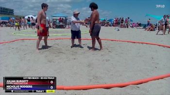 80+kg Finals Round 2 - Nicholas Rodgers, North Carolina vs Julian Burgett, Fishers Wrestling Club