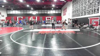 175 lbs Round 4 (12 Team) - Aaron Cruces, American Falls vs Brody O`Toole, Kimberly High School