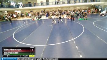 126 lbs Cons. Semi - Corbyn Robison, Westlake vs Wyatt Christensen, Sanderson Wrestling Academy