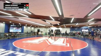 150-157 lbs Round 3 - Adrian Gutierrez, TW Wrestling vs Brakken Johnston, Sublime Wrestling Academy
