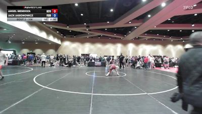 106 lbs Quarters - Angel Mendoza, New York vs Jack Jasionowicz, Pennsylvania