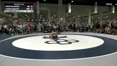 61 lbs Cons. Round 6 - Evan Tallmadge, Pittsburgh Wrestling Club vs Austin DeSanto, Hawkeye WC/ Titan Mercury Wrestling Club (TMWC)