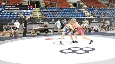 165 lbs Cons. Rd Of 16 - Howard Hill, Florida vs Max Christensen, Illinois