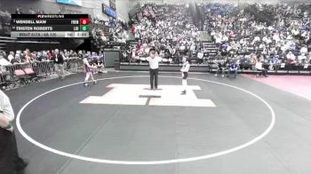 6A 120 lbs Cons. Round 1 - Tristen Roberts, Lehi vs Wendell Maw, Fremont