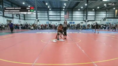 95 lbs Champ. Round 2 - Enzo Canonizado, NOVA WC vs Morrison Motley, Warmup Gang Wrestling Club