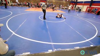 105 lbs Rr Rnd 5 - Lindlee Hubbard, Dark Cloud Wrestling Club vs Kambrey Phillips, Bristow Youth Wrestling