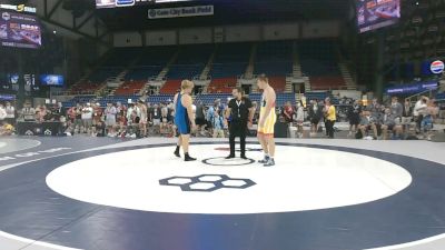 285 lbs Quarters - Kaz Morosetti, Rhode Island vs Tyson Martin, Wisconsin