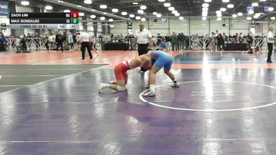 145 lbs Consi Of 32 #1 - Zach Lim, MA vs Max Gonzalez, CA