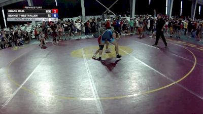 157 lbs Cons. Round 3 - Grady Neal, Metamora Kids Wrestling Club vs Bennett Westfallen, Illinois