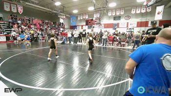 52 lbs Quarterfinal - Teal Heflin, Northeast Take Down Club vs River Tyler, Hulbert