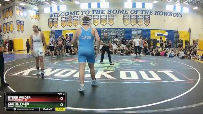 215 lbs Semis & Wb (16 Team) - Caleb Gaskin, The Outsiders vs Kaleb Johns, Funky Monkey