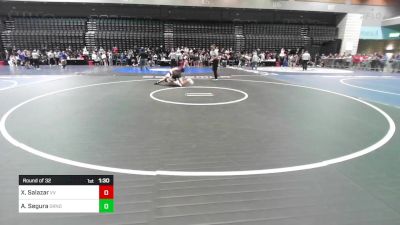 138 lbs Round Of 32 - Xzavier Salazar, Volcano Vista vs Anthony Segura, Grandview