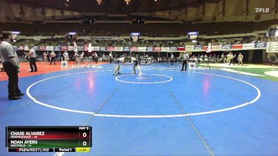 150 lbs Finals (2 Team) - Chase Alvarez, Independence vs Noah Ayers, Westfield