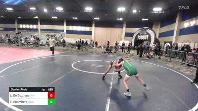 69 lbs Quarterfinal - Logan De Guzman, Savage House WC vs Emanuel Chambers, Poway Elite