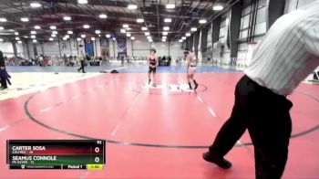 92 lbs Rd# 5- 3:45pm Friday Final Pool - Carter Sosa, Cali Red vs Seamus Connole, PA Silver