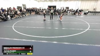 118 lbs Round 1 (6 Team) - Paiton Pilgrim, Joliet Central vs Brenalen Fredriksen-Holm, Bemidji