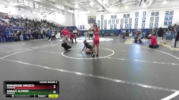 115 lbs Champ. Round 2 - EmmaRose Orozco, Hueneme vs Sarahi Alonso, Savanna
