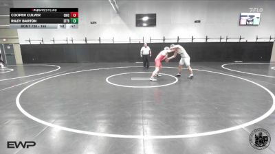 165 lbs Cons. Round 3 - Cooper Culver, Chico vs Riley Barton, St Francis