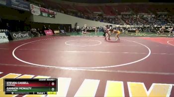 5A-138 lbs Champ. Round 1 - Steven Cassell, Redmond vs Gannon McNulty, Eagle Point