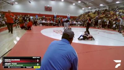 48-49 lbs Round 5 - Henry Foos, Platte Valley Jr. Wrestling vs Nixon Duhring, Eaton WC