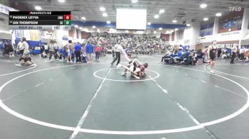 138 lbs Cons. Round 4 - Ian Thompson, San Clemente vs Phoenix Leyva, Lincoln (Stockton)