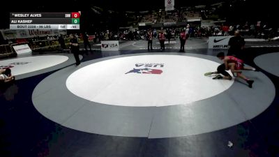 96 lbs Cons. Sub-quarters - Wesley Alves, Spring Hills Wrestling vs Ali Kashef