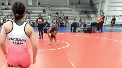 100 lbs Rr Rnd 2 - Olivia Crosby, Maryland Mana - HSG vs Francesca Gusfa, THE U - HSG