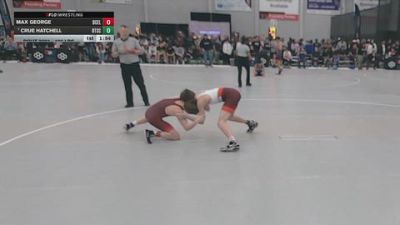 106 lbs Champ. Rd Of 128 - Crue Hatchell, Beat The Streets Chicago vs Max George, DC Elite