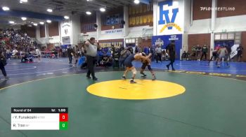 120 lbs Prelims - Yoshiya Funakoshi, West Torrance vs Ryan Tran, Bellarmine Prep