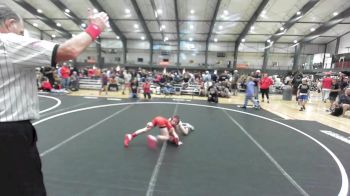 57 lbs Quarterfinal - Trenton Boisa, Warriors Of Christ vs Xipilli Zuniga, Team Aggression