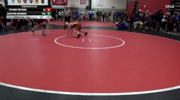 150 lbs Round 1 - Ryker Peters, Fort Madison vs Easton Morris, PCM, Monroe