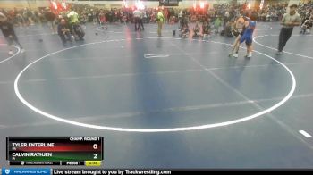 97 lbs Champ. Round 1 - Tyler Enterline, PA vs Calvin Rathjen, IA