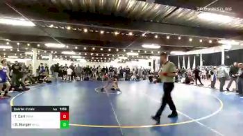 85 lbs Quarterfinal - Trevor Carl, Palmyra vs Shane Burger, Wallingford-Swarthmore