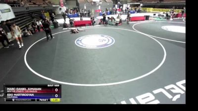 120 lbs 7th Place Match - Marc-Daniel Jumanan, Beat The Streets - Los Angeles vs Edo Martirosyan, California