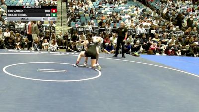 155 lbs Final - Eva Garcia, Marina vs Hailee Orgill, Deer Park