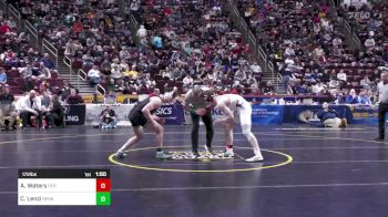 172 lbs Semifinal - Adam Waters, Faith Christian vs Carmine Lenzi, Berks Catholic