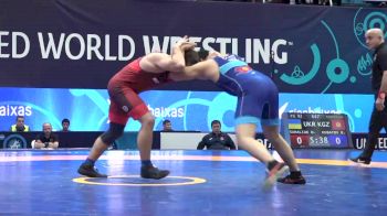 92 kg Repechage #2 - Denys Sahaliuk, Ukraine vs Baisal Kubatov, Kyrgyzstan