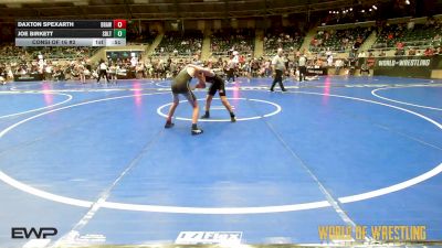100 lbs Consi Of 16 #2 - Daxton Spexarth, Brawlers vs Joe Birkett, Sebolt Wrestling Academy