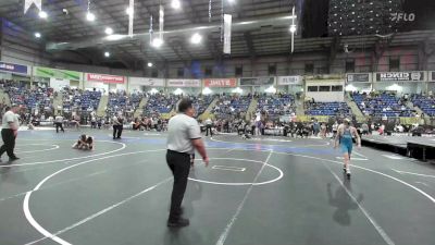 89 lbs Quarterfinal - Christopher Sanchez, La Junta Wolfpack vs Blake Smith, Severance WC