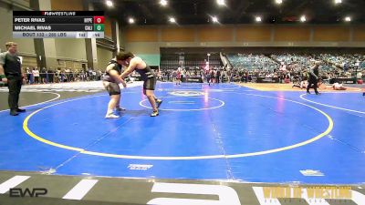 285 lbs Consi Of 8 #2 - Peter Rivas, Hyperbolic vs Michael Rivas, California Grapplers