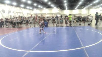 78 lbs Rr Rnd 1 - Daniel Tom, No Team vs Matai James, Manu WC