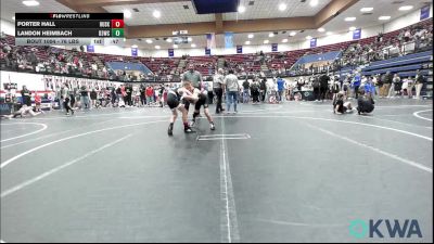 76 lbs Round Of 16 - Porter Hall, Huskey Wrestling Club vs Landon Heimbach, D3 Wrestling Cluib